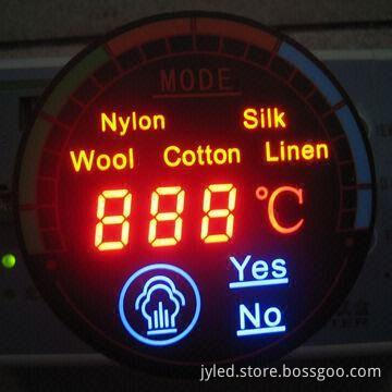Washing Machine Display, Customized Colors are Accepted